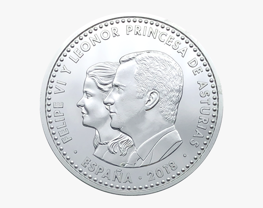 Hoy Se Emite La Primera Moneda Con La Imagen De La - Moneda De Leonor, HD Png Download, Free Download