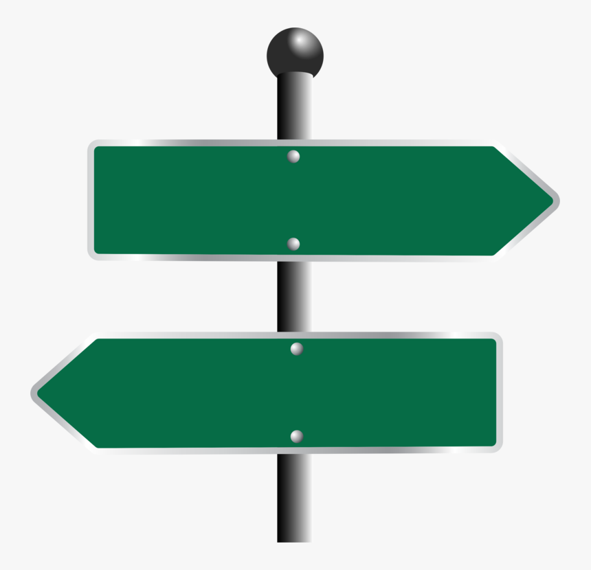 Line,angle,green - Blank Street Signs Png, Transparent Png, Free Download