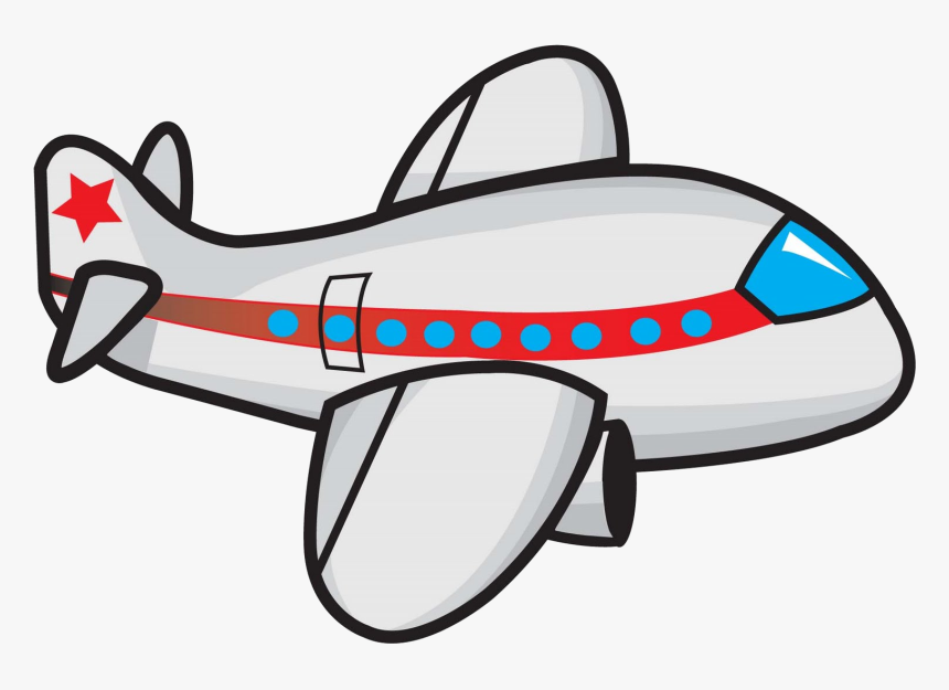 Airplane Cartoon Clipart Free Images Transparent Png - Airplane Cartoon, Png Download, Free Download