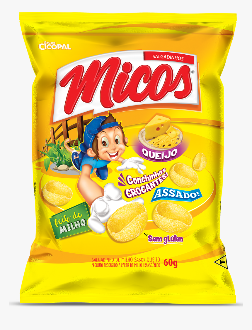 Salgadinho Micos Queijo, HD Png Download, Free Download