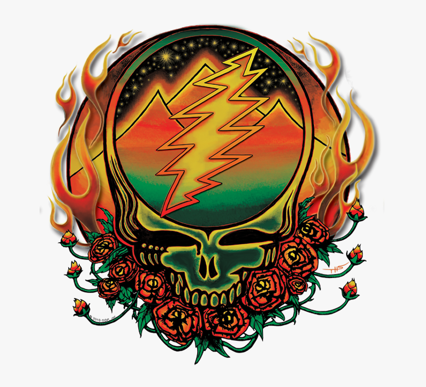 Grateful Dead Skull Clip Art