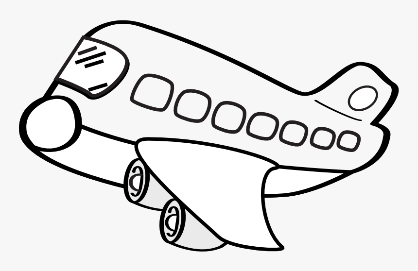 Net � 2013 � January � - Airplane Clipart Black And White, HD Png Download, Free Download