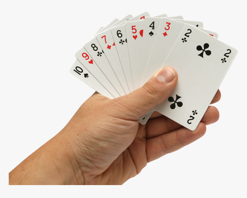 Transparent Casino Cards Png - Playing Cards In Hand Png, Png Download, Free Download