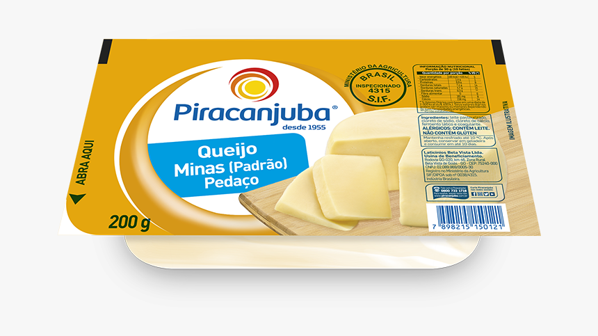 Queijo Minas Padrão Piracanjuba, HD Png Download, Free Download