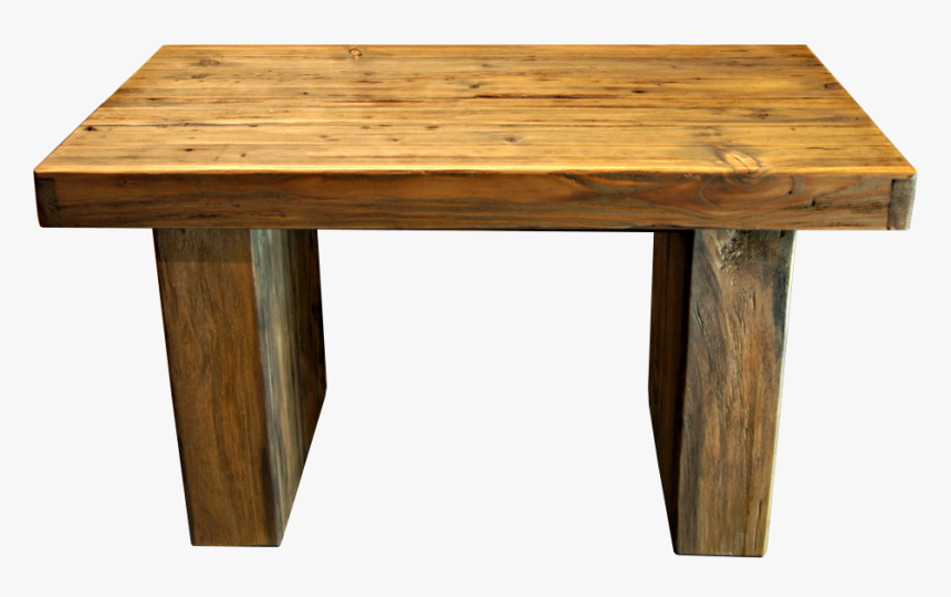 Coffee Table, Side Table From Old Wood - Old Wood Table Png, Transparent Png, Free Download