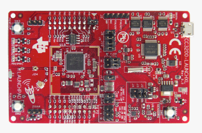 Manage Single Resource With Energia Mt And Galaxia - Ti Cc3200 Launchpad Board, HD Png Download, Free Download