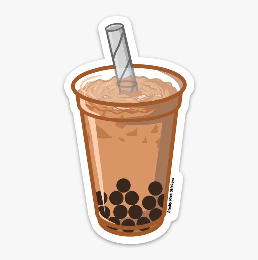 Transparent Bubble Tea Clipart - 3 Milk Tea Clipart, HD Png Download