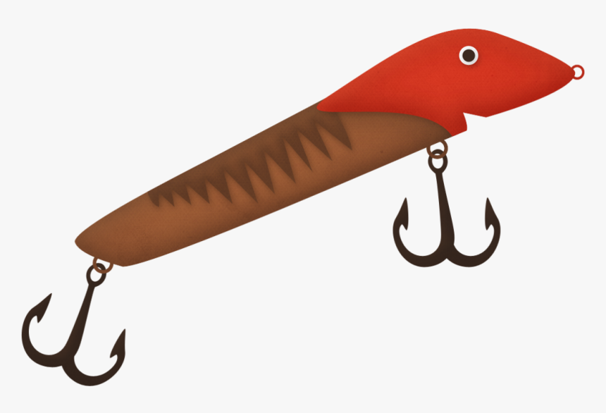 Tackle 1 Carrie, Fish And Clip Art - Red Fishing Lure Clipart, HD Png Download, Free Download