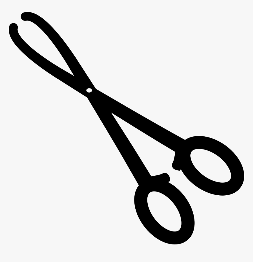 Forceps Svg Png Icon - Medical Scissors Icon Png, Transparent Png, Free Download