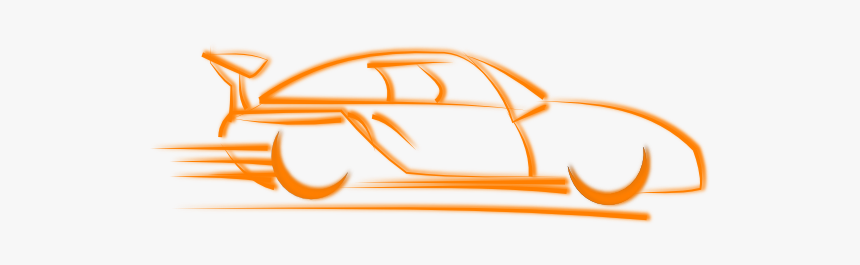 Png Of Car Speeding - Fast Clipart Black And White, Transparent Png, Free Download