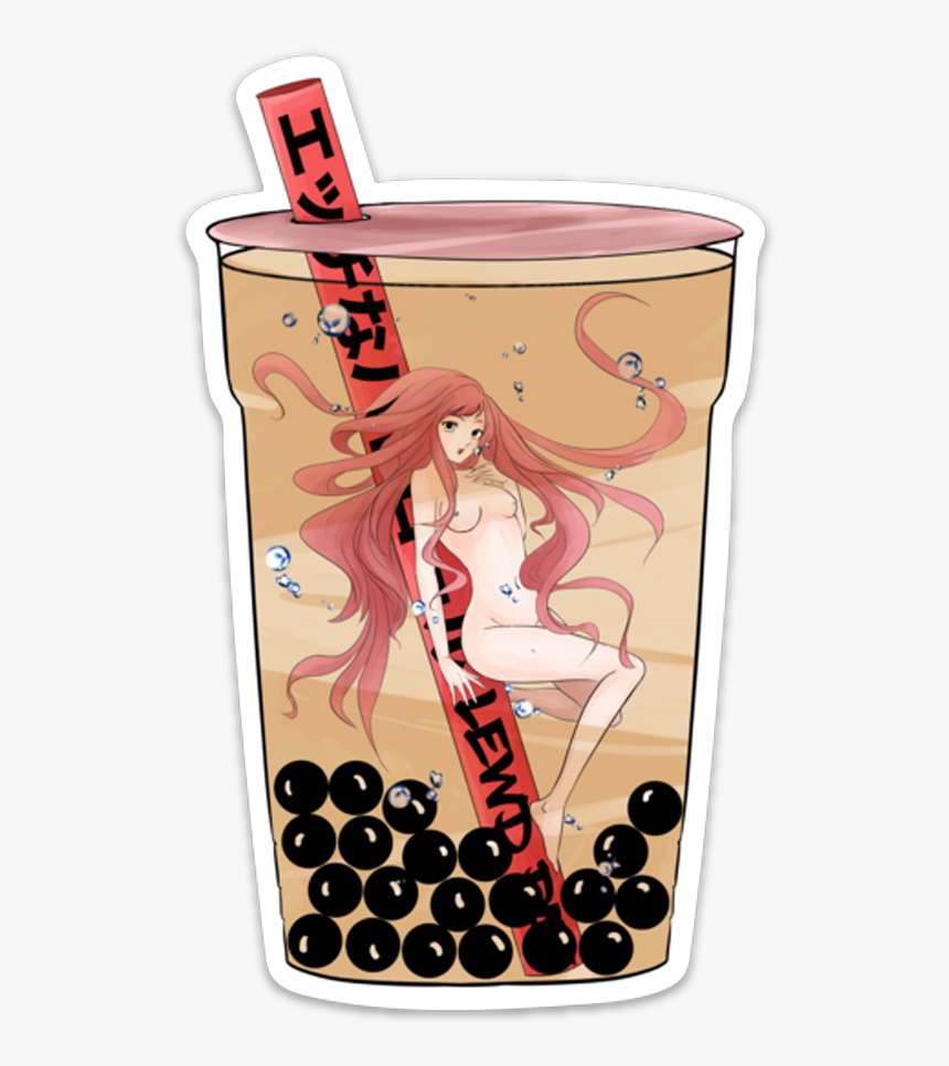 Milk Tea Cartoon Boba, HD Png Download, Free Download