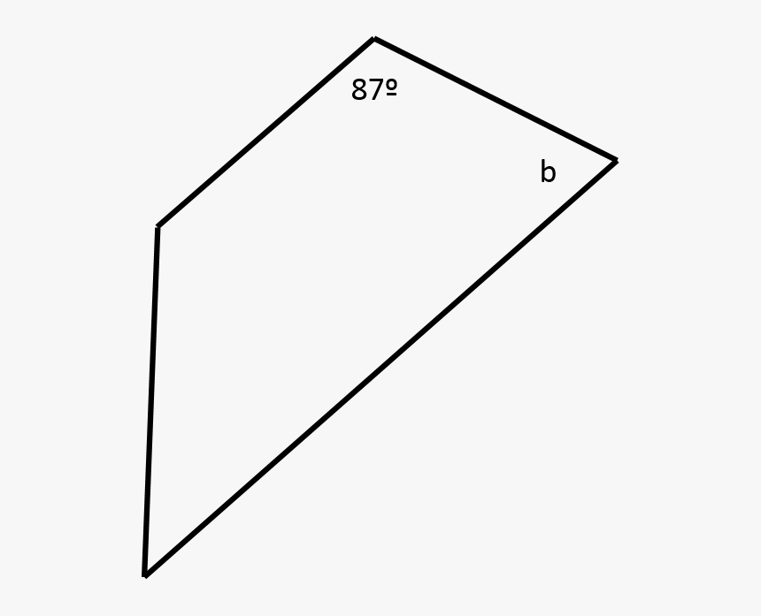 8 - Find The Missing Angle In A Trapezoid, HD Png Download, Free Download