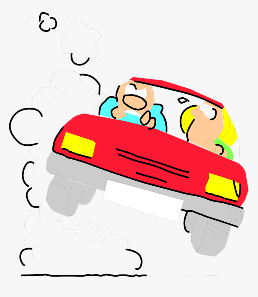 Free Stock Photo Illustration Of A Crazy Ⓒ - Crazy Car Driver Png, Transparent Png, Free Download