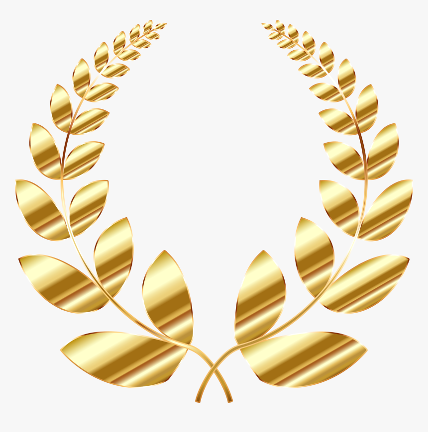 Computer Icons Laurel Wreath Crown Leaf - Golden Greek Leaf Crown, HD Png Download, Free Download