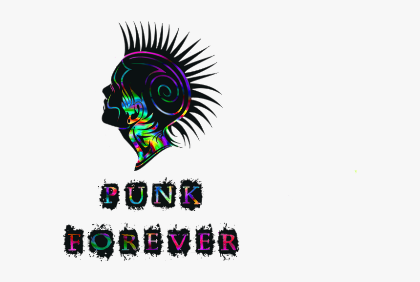 Punk, Mohawk, Hair, Rock, Music, Pink, Imagination - Graphic Design, HD Png Download, Free Download