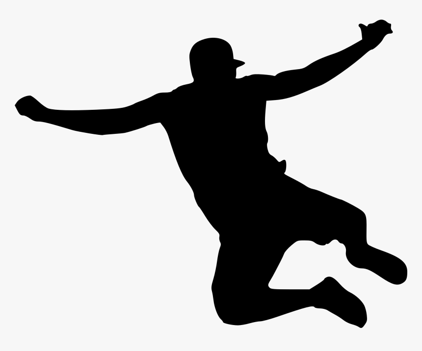 Transparent Happy Person Png - Jump Silhouette Transparent Background, Png Download, Free Download