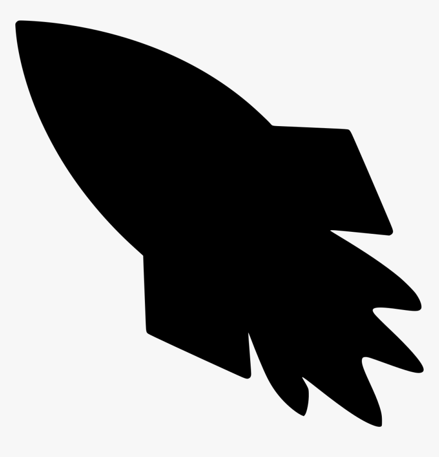 Spaceship Clipart Black And White, HD Png Download, Free Download