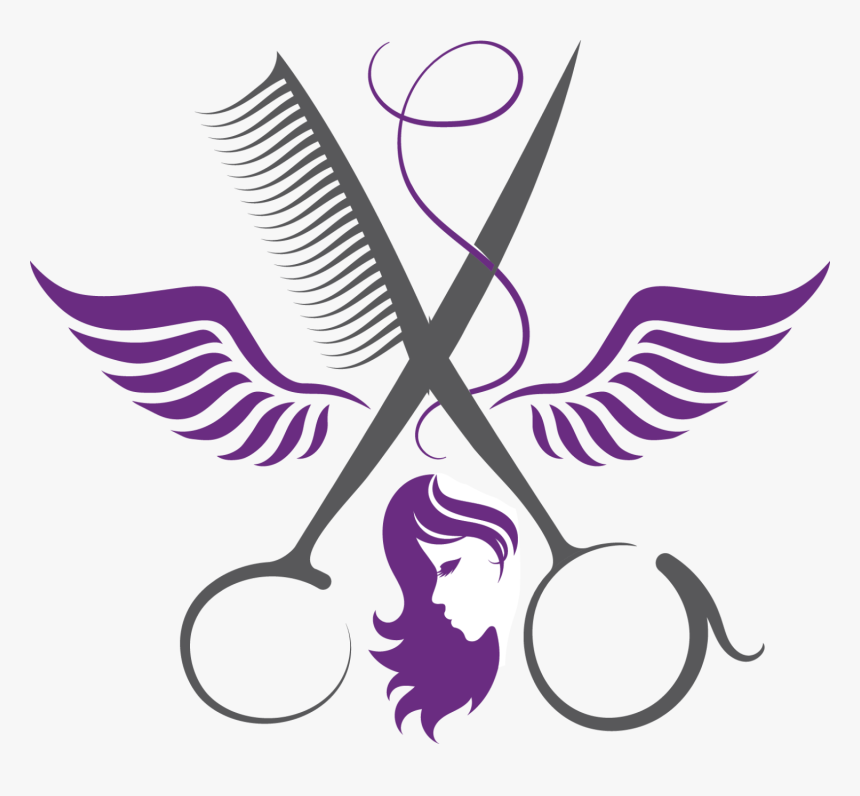 salon logo scissors