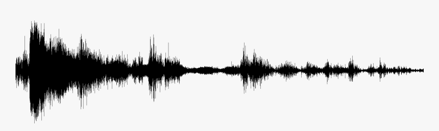 Music Gateway Music Studios - Black And White Waveform, HD Png Download, Free Download