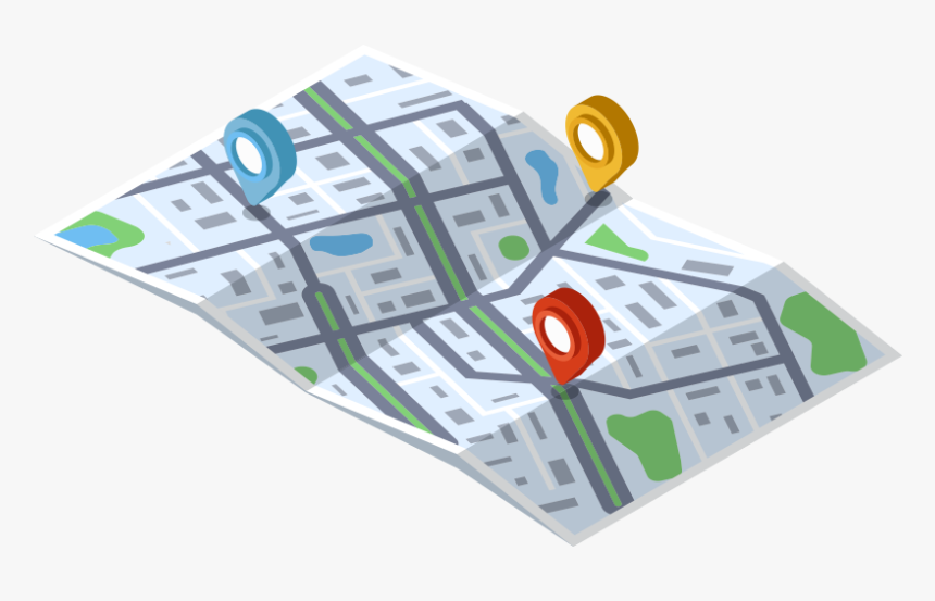 Road Map Isometric, HD Png Download, Free Download