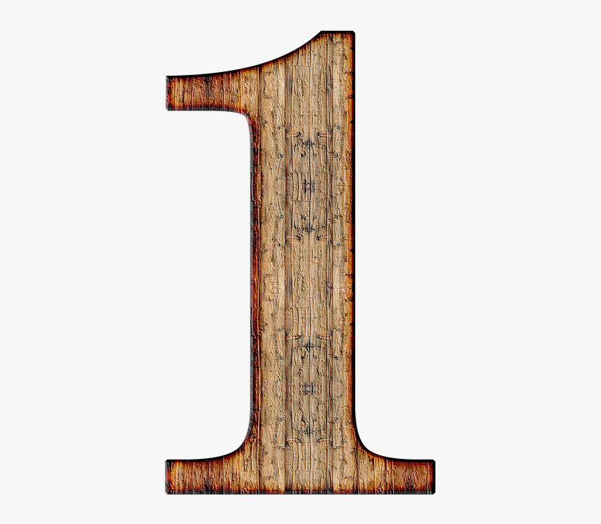 Numero 1 En Madera, HD Png Download, Free Download