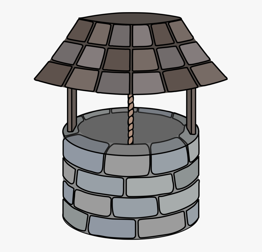 Water Well,roof,table - Well Clipart, HD Png Download, Free Download