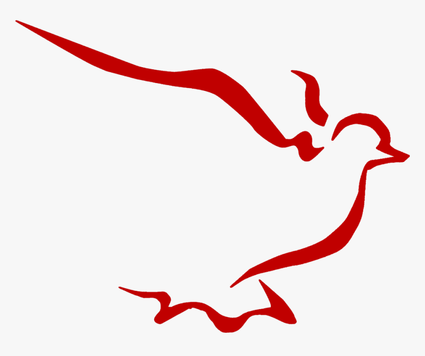 Peace Dove Clipart Bulletin - Red Dove Clipart, HD Png Download, Free Download