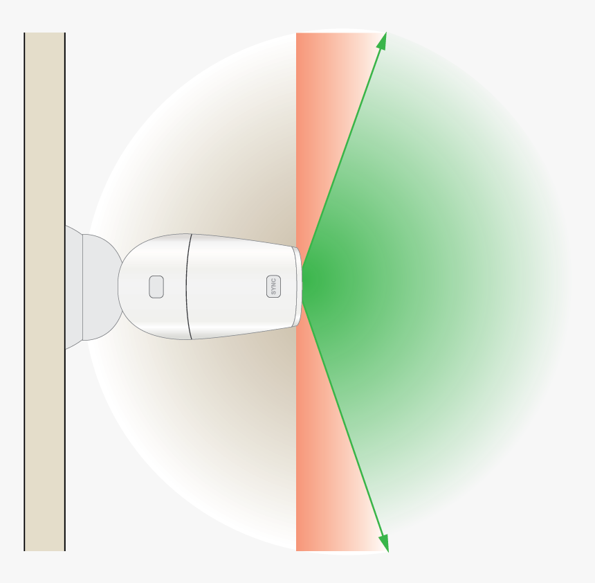 Arlo Pro 2 Horizontal Fov - Arlo Pro 2 Camera View, HD Png Download, Free Download