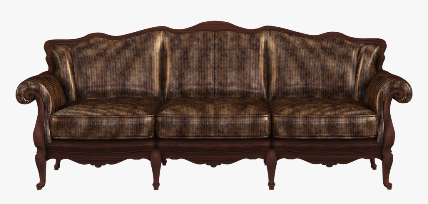 Furniture,couch,outdoor Furniture,napoleon Iii - Old Furniture Png, Transparent Png, Free Download