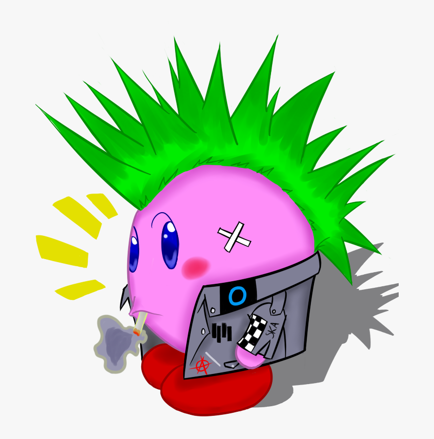 Punk Rock Kirby, HD Png Download, Free Download