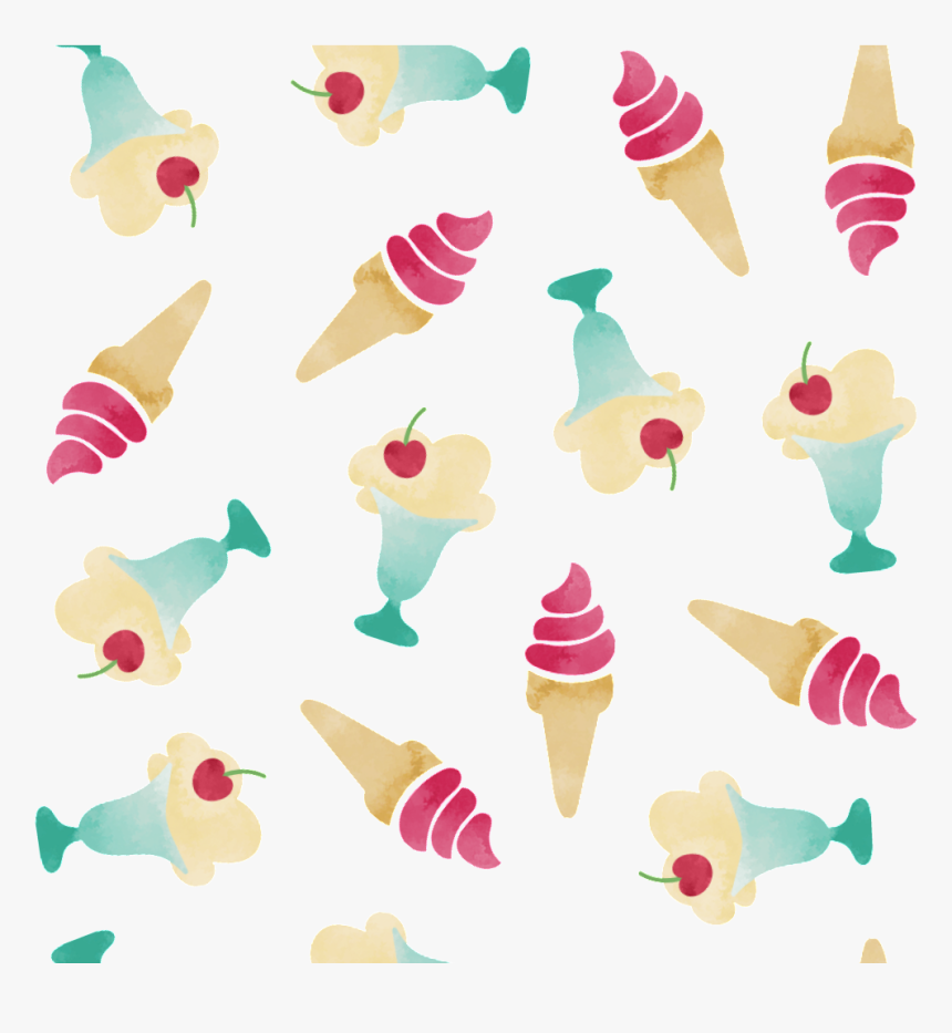 Cartoon Png De Fondo De Rojo Y Azul Ice Cream - Fondo De Ice Cream, Transparent Png, Free Download