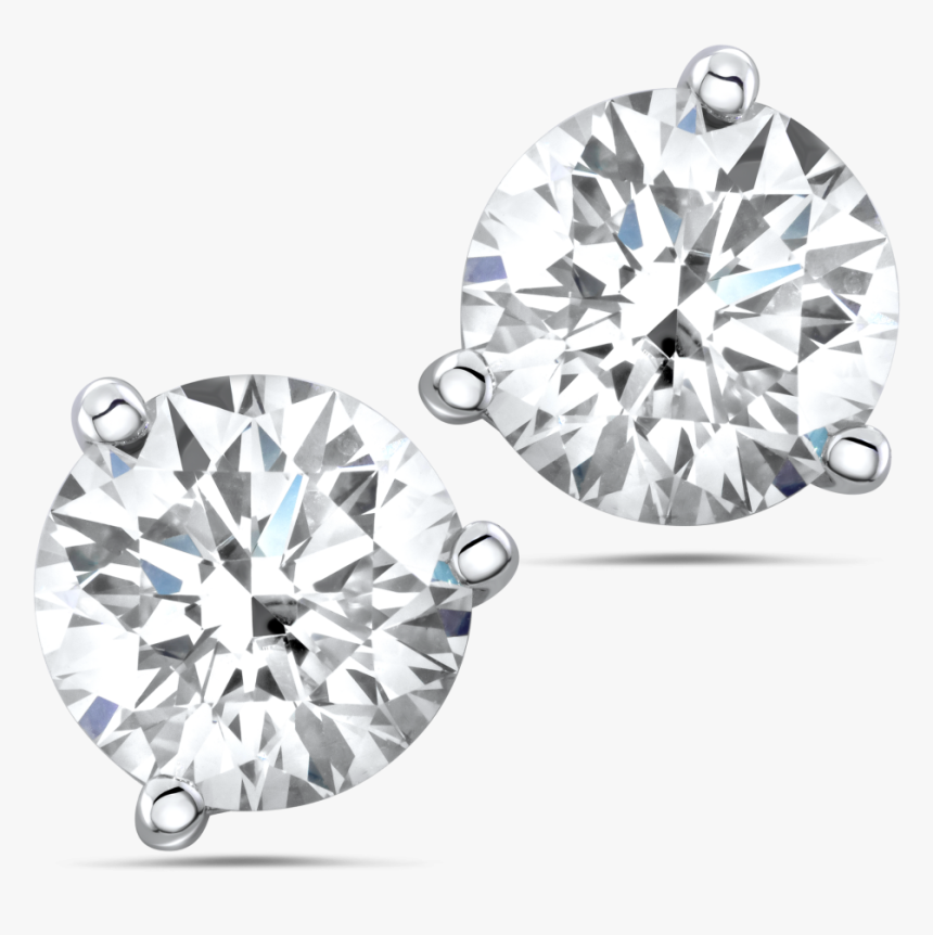 Diamond Earrings Png Transparent Background - Diamond Earring Transparent Background, Png Download, Free Download