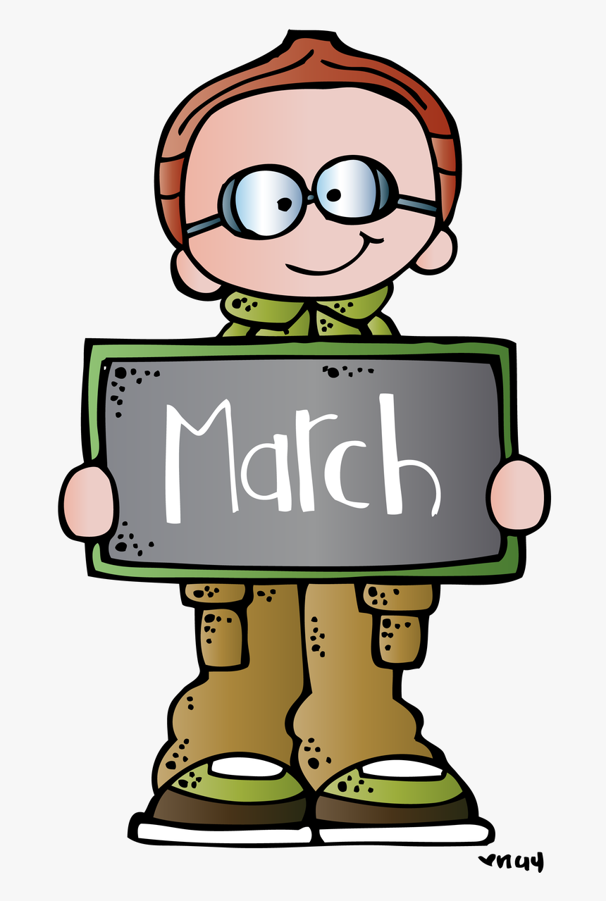 Clip Charts Bulletin Board - March Melonheadz Clip Art, HD Png Download, Free Download