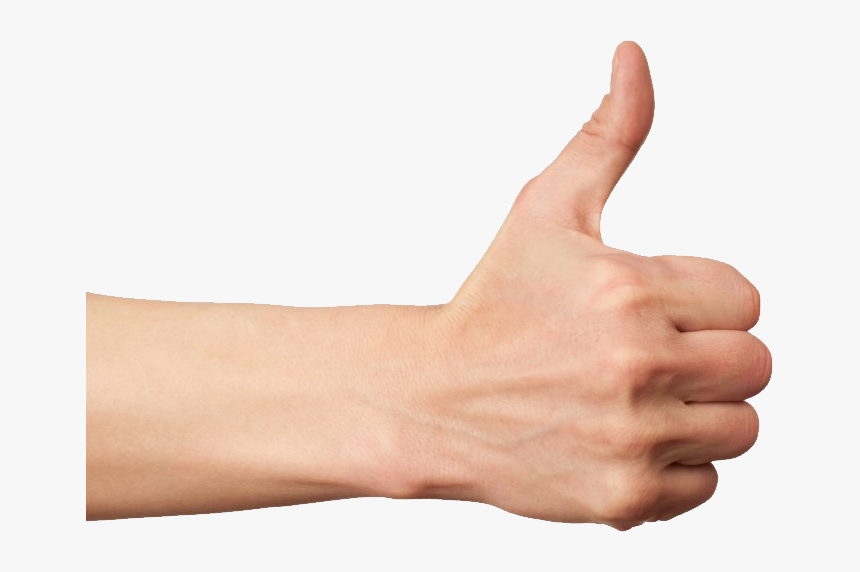 Like Png - Hand Gestures Thumbs Up, Transparent Png, Free Download