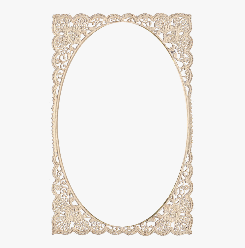 Lace Frame Png, Transparent Png, Free Download