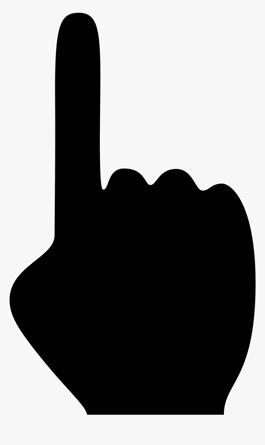 One Finger Icon - One Finger Icon Png, Transparent Png, Free Download