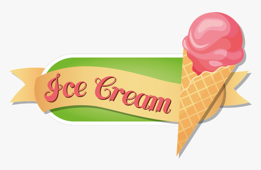 Transparent Sorvete Png - Ice Cream Sign Clip Art, Png Download, Free Download