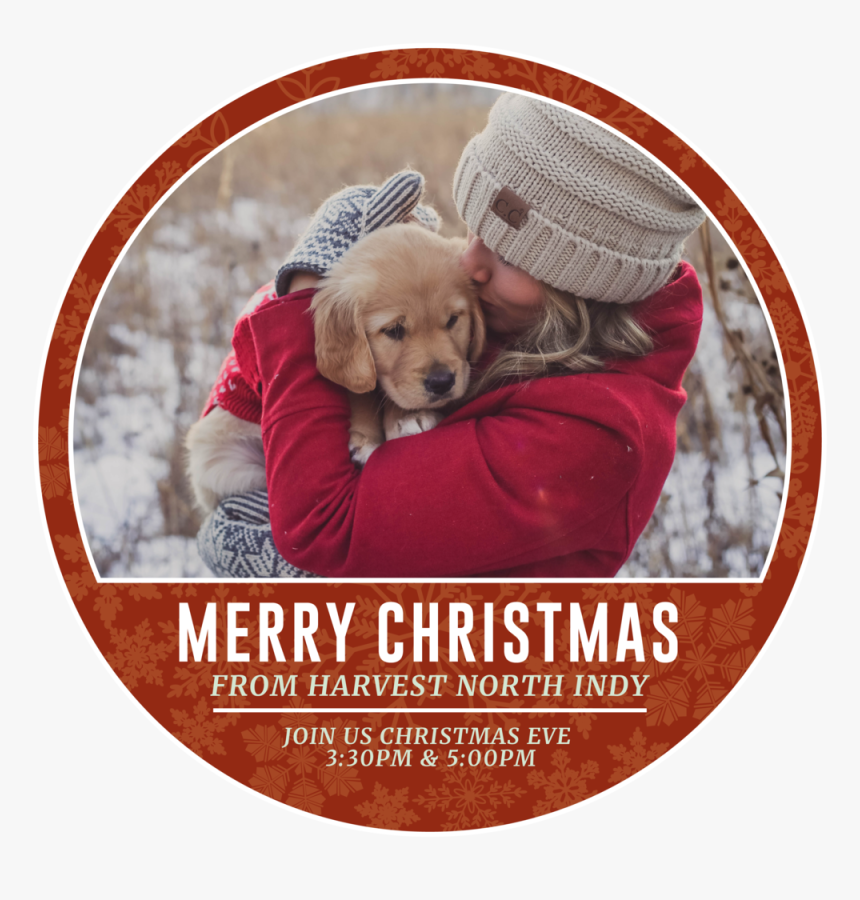 Christmas Facebook Frame 03 - Facebook Profile Picture Frame Circle, HD Png Download, Free Download