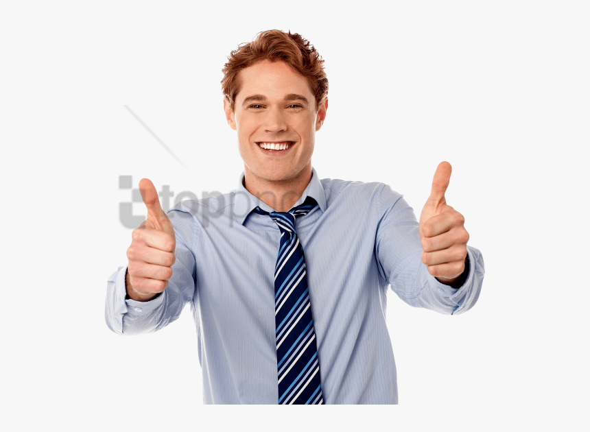 Like Thumbs Up Png - Person With Thumbs Up Png, Transparent Png, Free Download