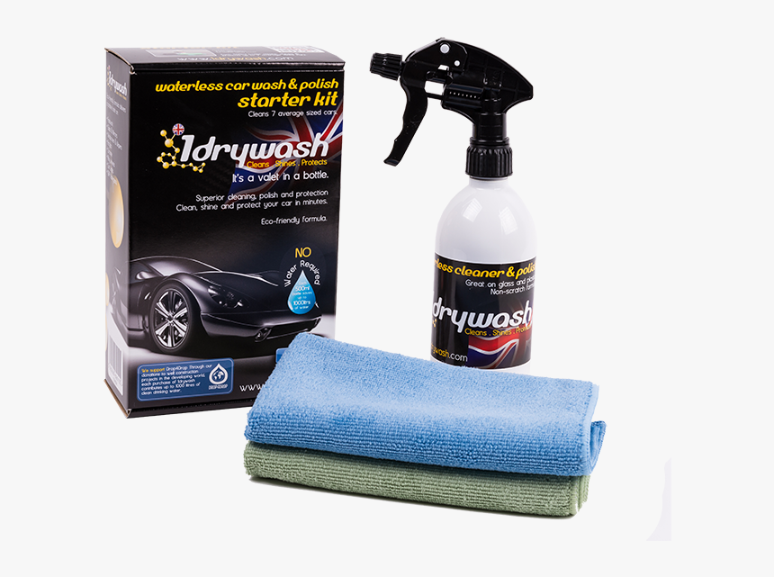 1drywash Car Starter Kit - Washing, HD Png Download, Free Download