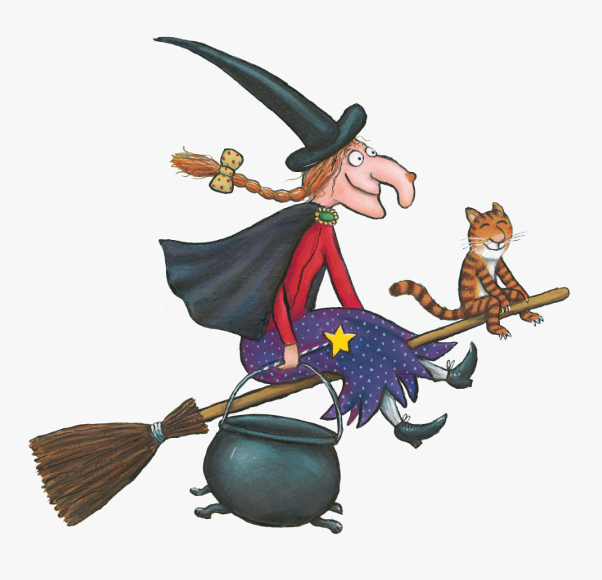 Axel Scheffler"s Official Website - Room On The Broom Witch, HD Png Download, Free Download