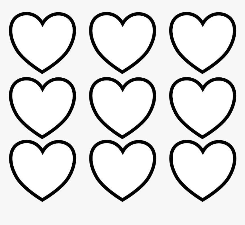 28 Collection Of Little Heart Coloring Pages - Love Heart Colouring Pages, HD Png Download, Free Download