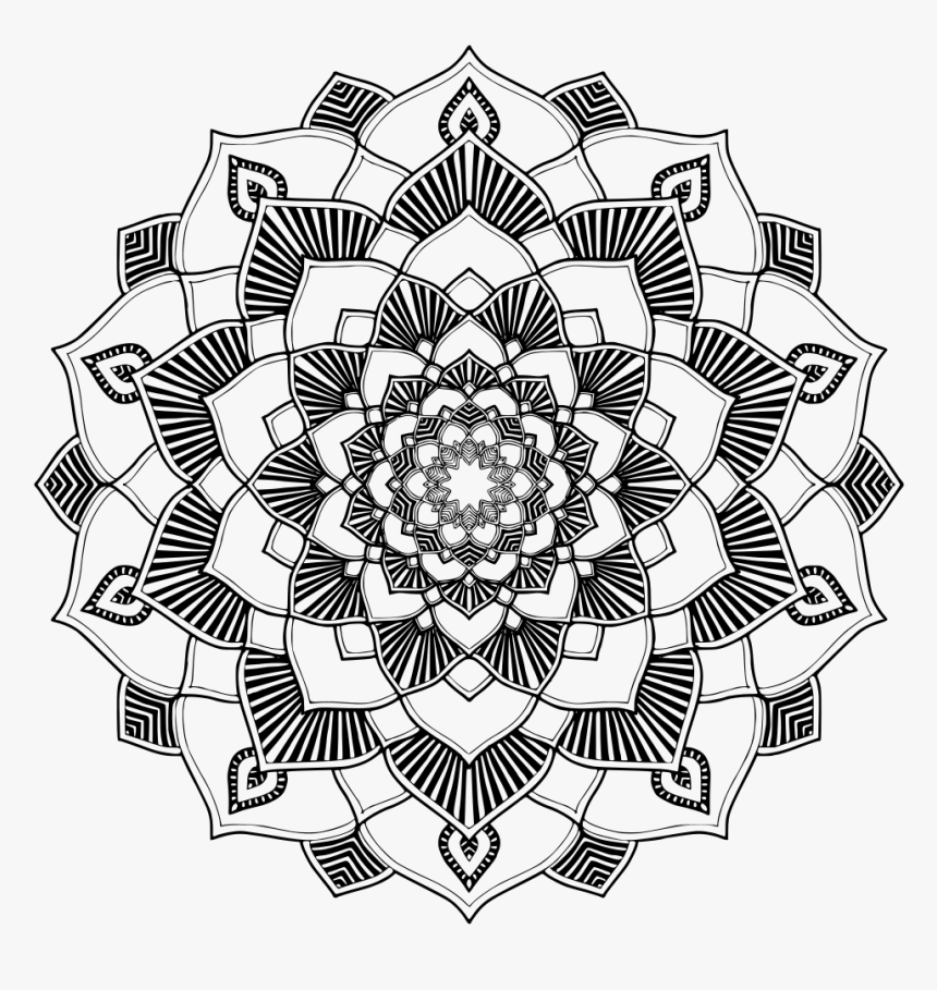 Mandala Lines, HD Png Download, Free Download