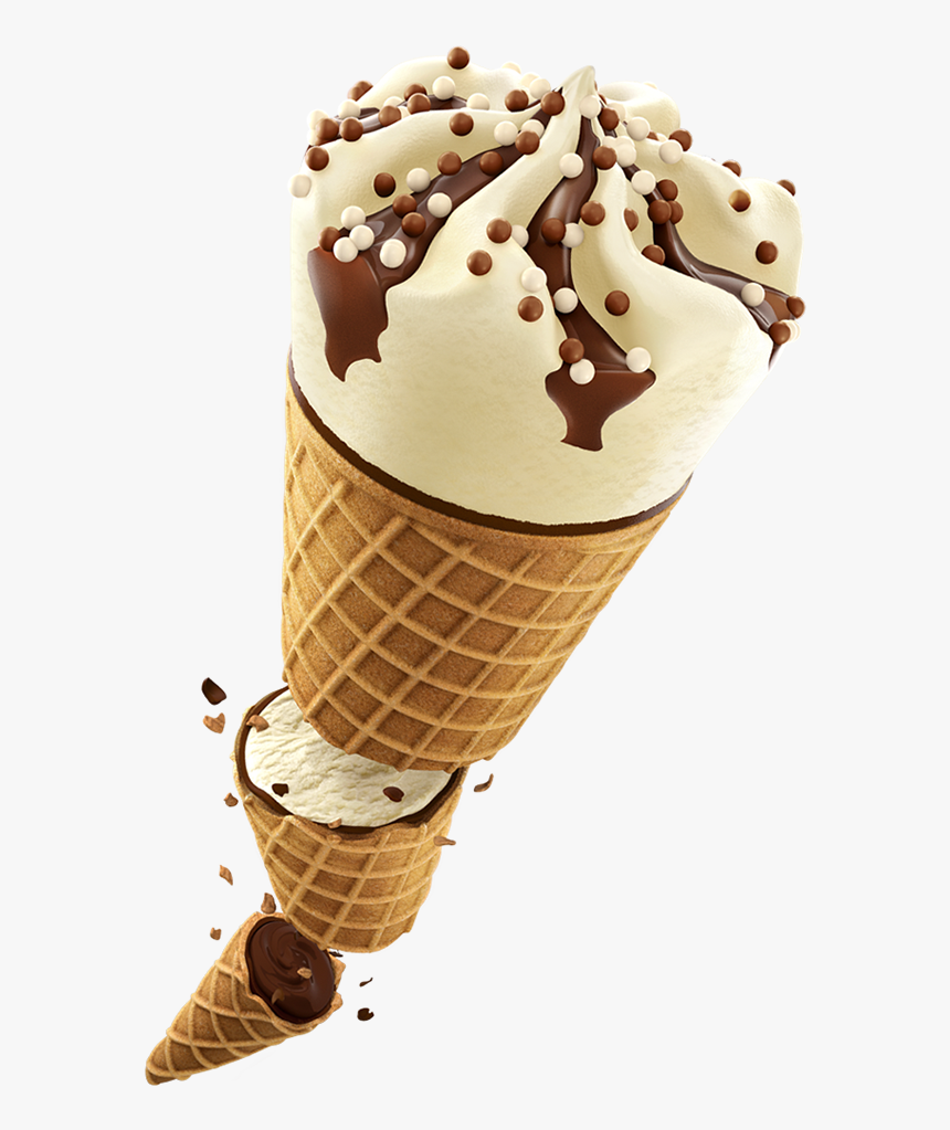 3d Ice Cream Cone Png, Transparent Png, Free Download