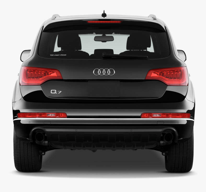 Rear View Of Car Png Free Download Rr Collections Audi - Audi Q7 2015 Back, Transparent Png, Free Download