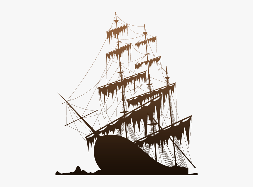 Pirate Ship Vector, HD Png Download, Free Download