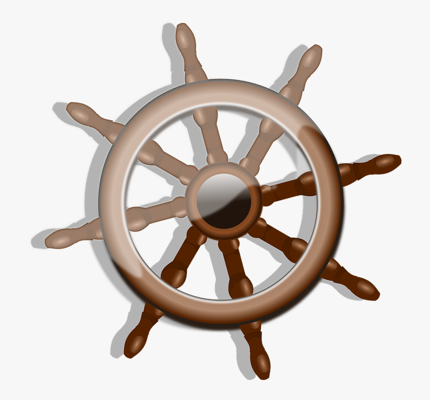 Timón, Barco, Vela, Marinero, Mar - Captain Of A Ship Clip Art, HD Png Download, Free Download