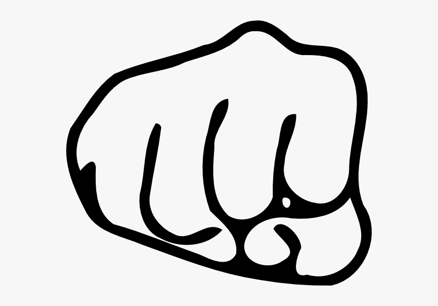 Fist Scalable Vector Graphics Clip Art - Clip Art Fist Png, Transparent Png, Free Download