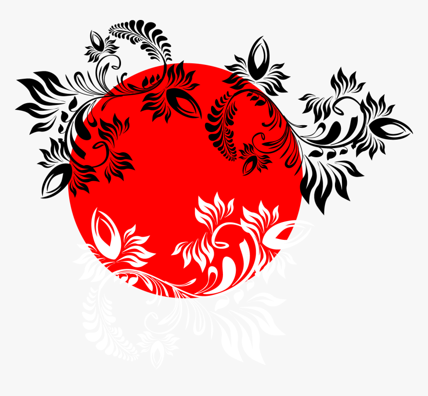 Clip Art Japanese Ornament - Illustration, HD Png Download, Free Download