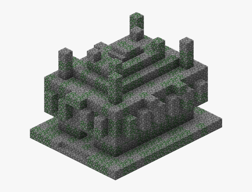 Minecraft Papercraft Desert Temple , Png Download - Jungle Temple Minecraft, Transparent Png, Free Download